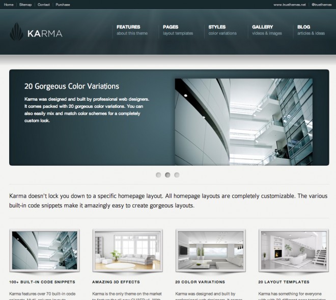 Karma corporate website design.preview