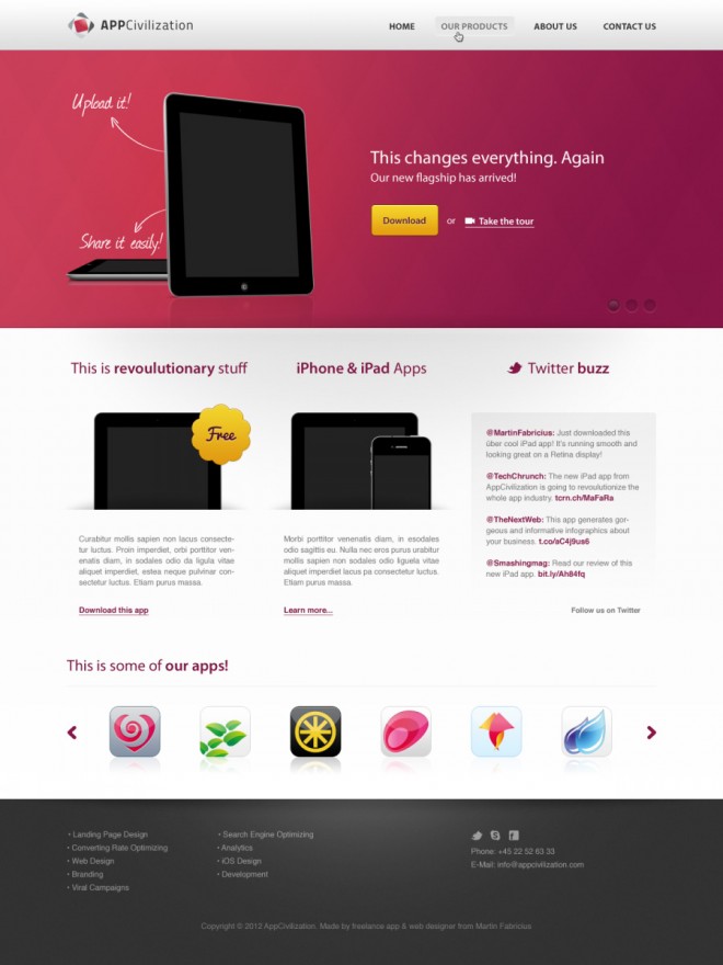 Appcivilazation corporate website design.preview