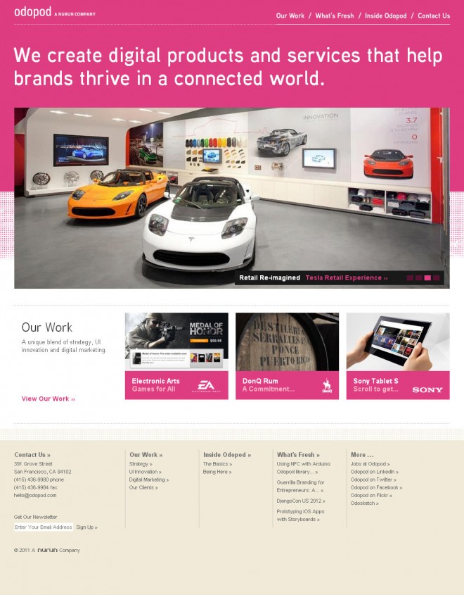Odopod corporate website design.preview