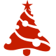 Набор иконок в рождественском стиле «Smashing Christmas»